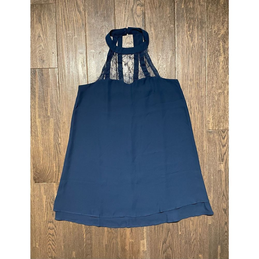 LULU’S Draper Halter A- Line Dress